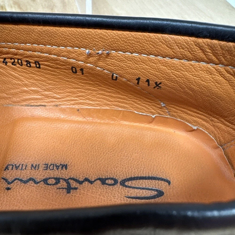 Santoni bit loafer